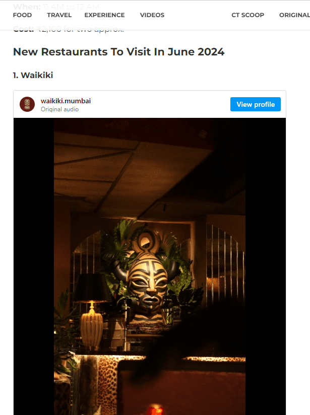 best restaurants in mumbai andheri